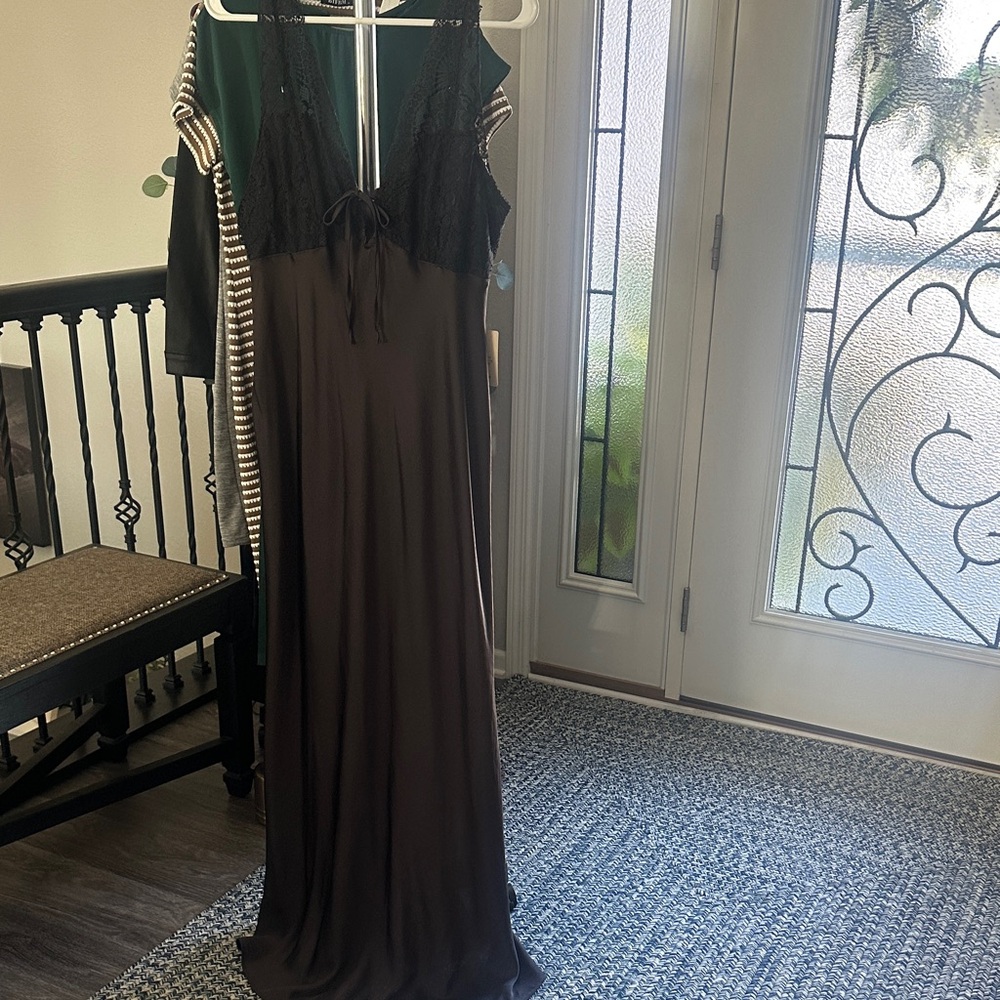 Free People Black Maxi Dress